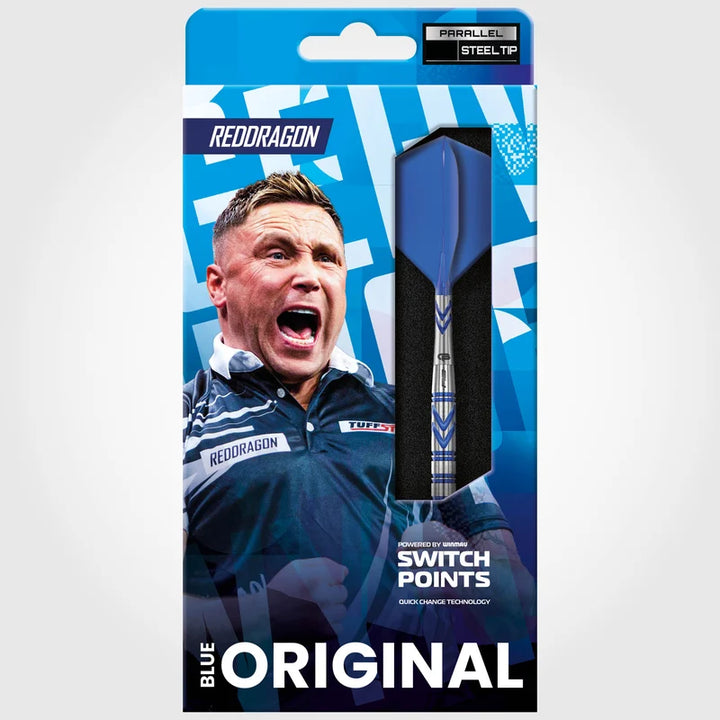 Gerwyn Price Iceman Blue Switch Point Darts 90% Tungsten