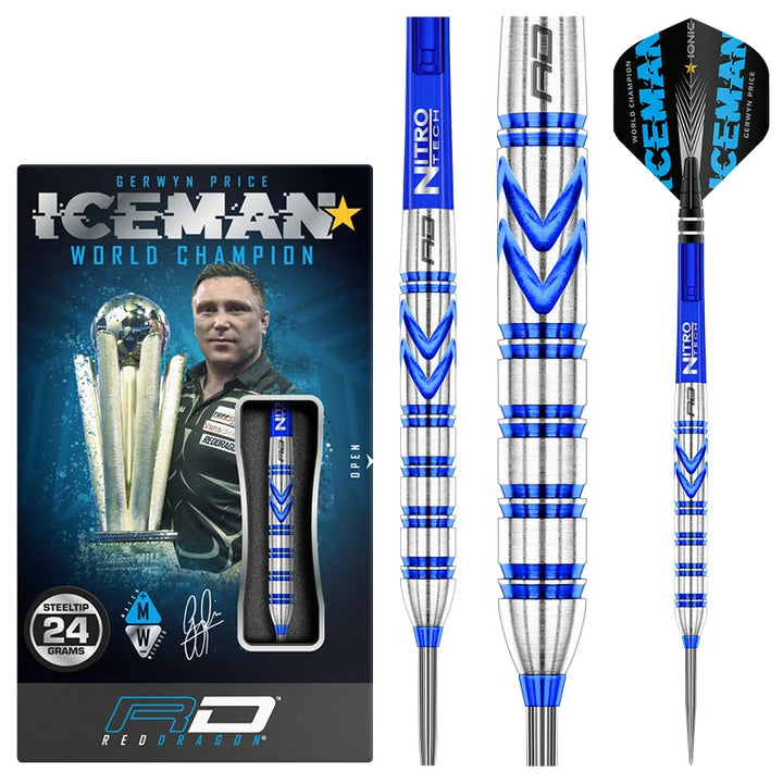 Gerwyn Price Original Steel Tip Darts 90% Tungsten