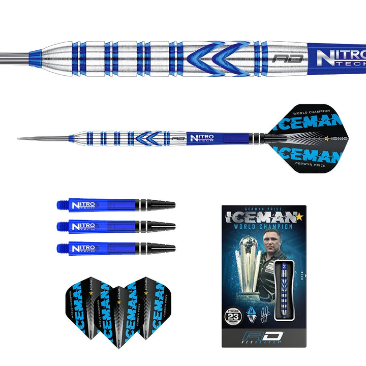 Gerwyn Price Original Steel Tip Darts 90% Tungsten