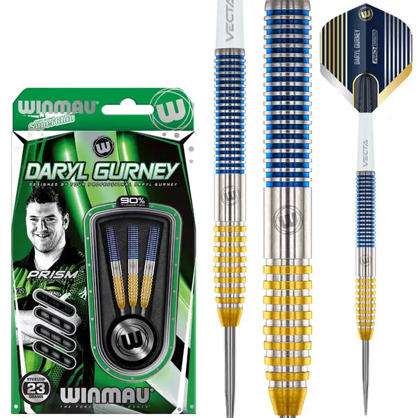 Daryl Gurney SC-1.0 Series Steel Tip Darts 90% Tungsten