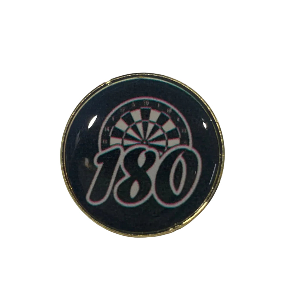 180 Pin Badge