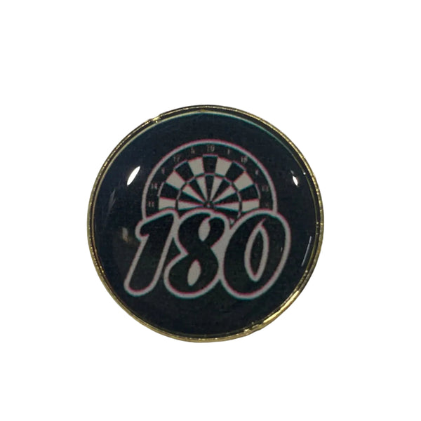 180 Pin Badge