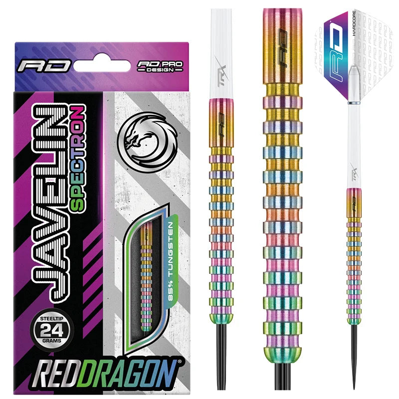 Javelin Spectron Steel Tip Darts 85% Tungsten