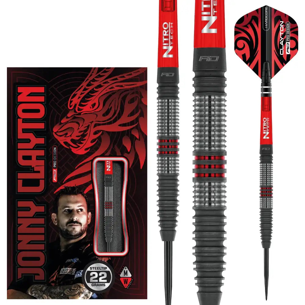 Jonny Clayton Hiraeth Steel Tip Darts 90% Tungsten
