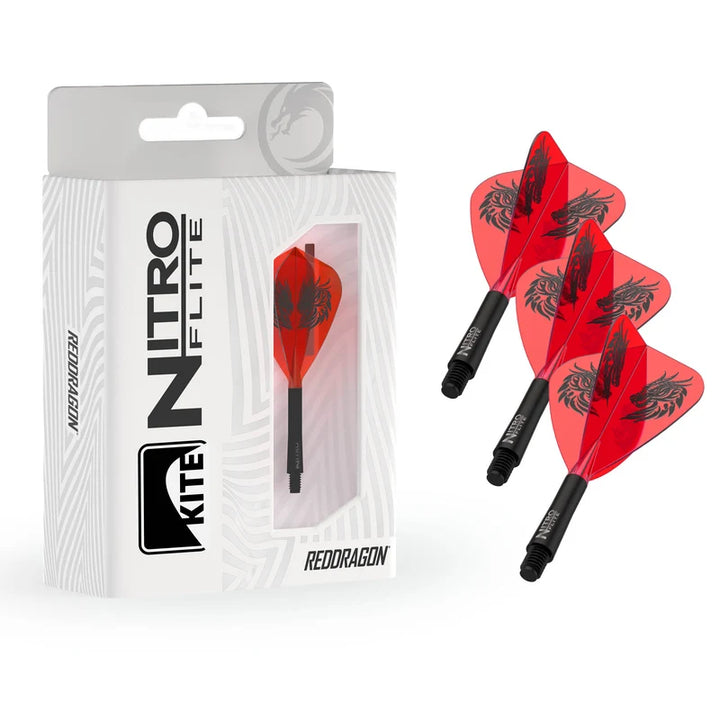 Jonny Clayton Nitro Flite Kite One-Piece Flight &amp; Shaft System