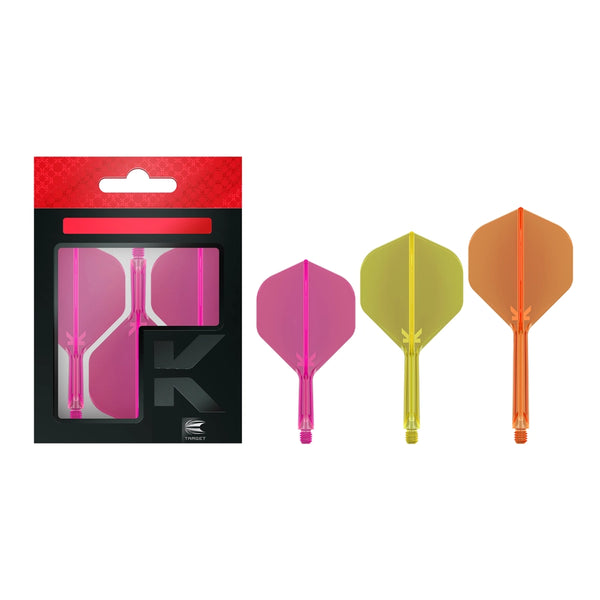 K-Flex No.6 Neon Moulded Flight and Shaft System