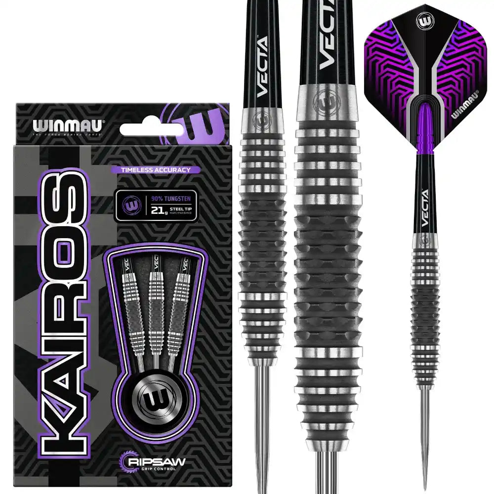 Kairos Steel Tip Darts 90% Tungsten