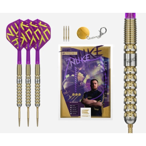 Luke Littler G1 Prodigy Swiss Point Darts 90% Tungsten