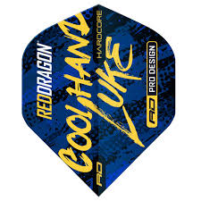Luke Humphries Signature Blue Hardcore Standard Flights