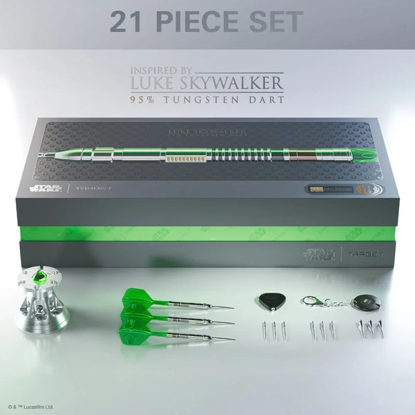 Star Wars Luke Skywalker The Jedi Knight Light Saber Limited Edition SP Darts 95%Tungsten