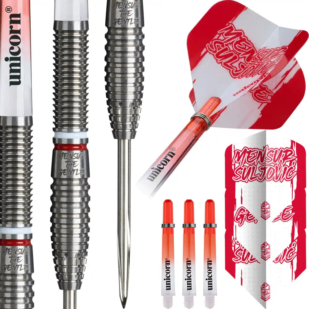 Mensur Suljovic Steel Tip Dart 95% Tungsten