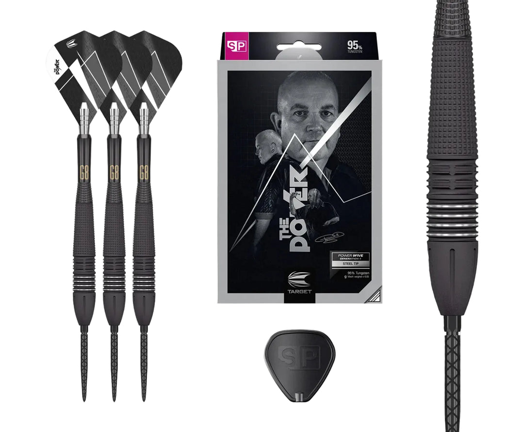 Phil Taylor Power 9Five G8 Swiss Point Darts 95% Tungsten