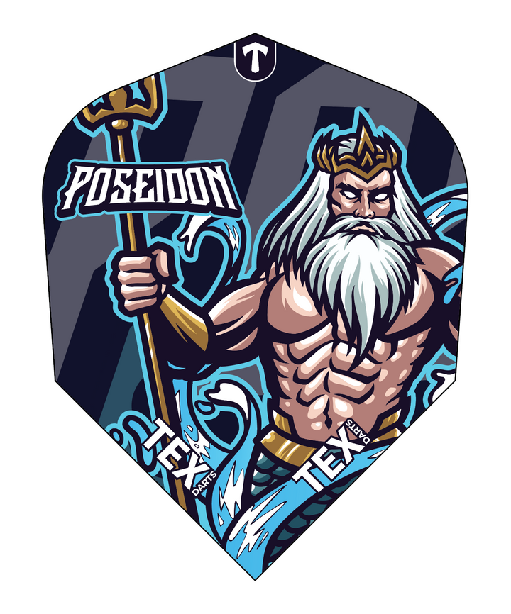 TEX Poseidon Steel Tip Darts 90% Tungsten