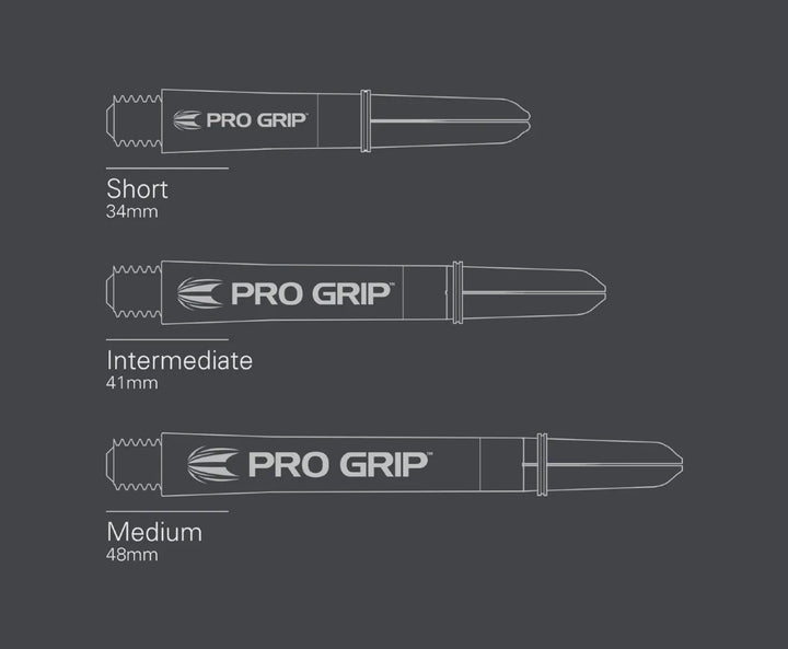 Pro Grip Shafts size chart