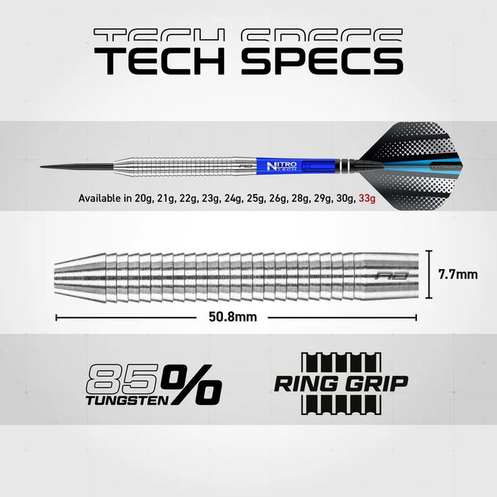 Razor Edge Original Steel Tip Darts 85% Tungsten