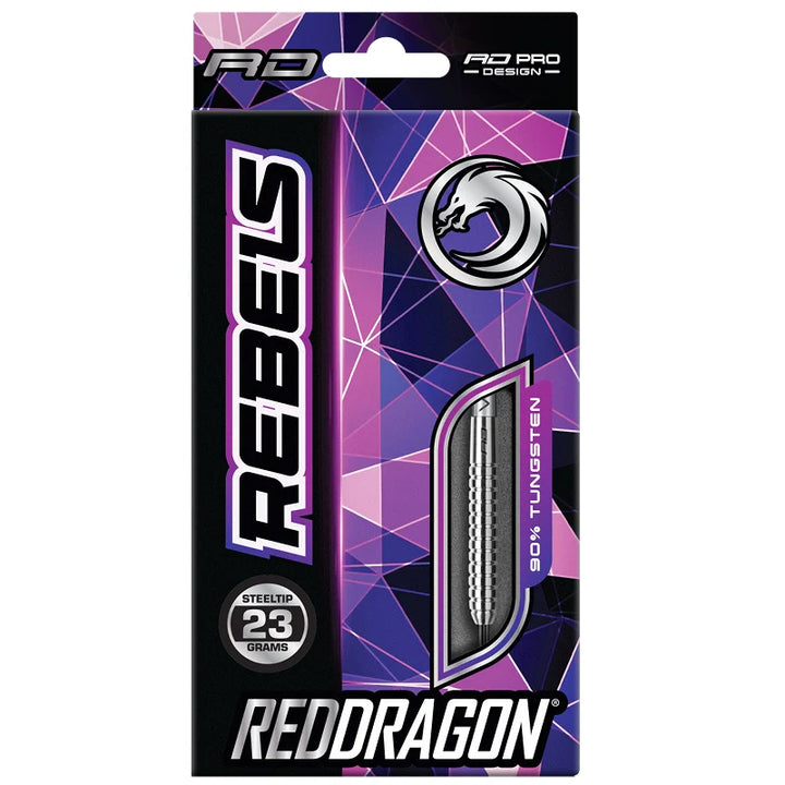 Rebel 2 Steel Tip Darts 90% Tungsten