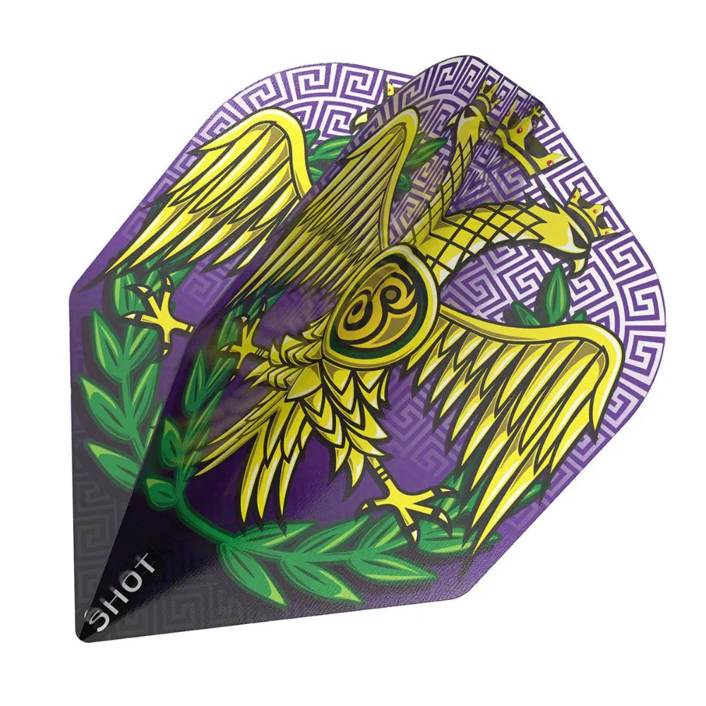 Roman Empire Caesar Dart Flights Small Standard