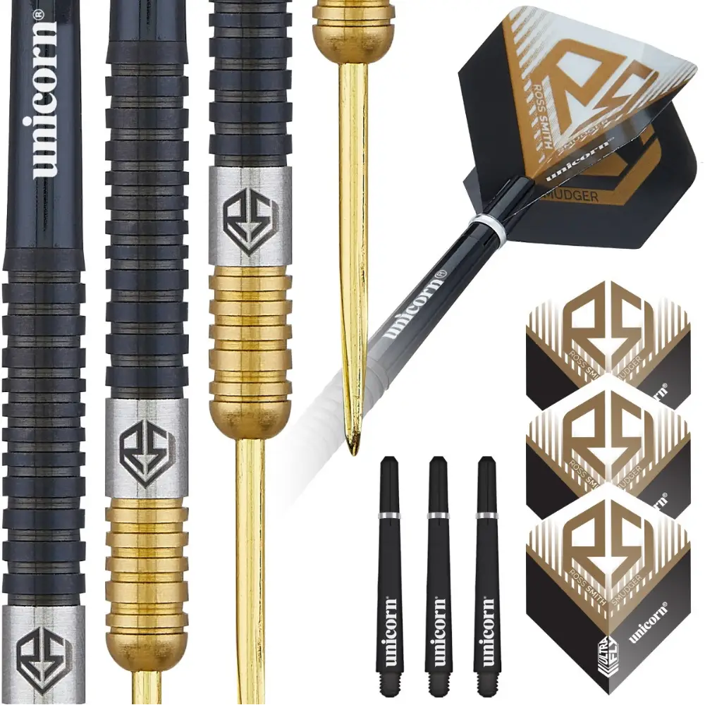 Ross Smith Two Tone Steel Tip Darts 90% Tungsten