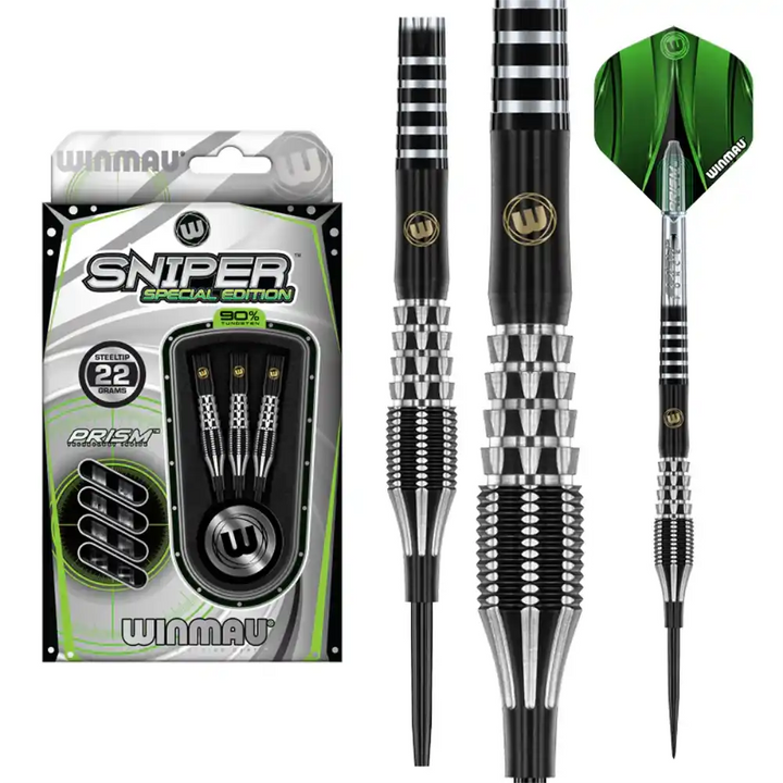 Sniper Special Edition Steel Tip Darts 90% Tungsten