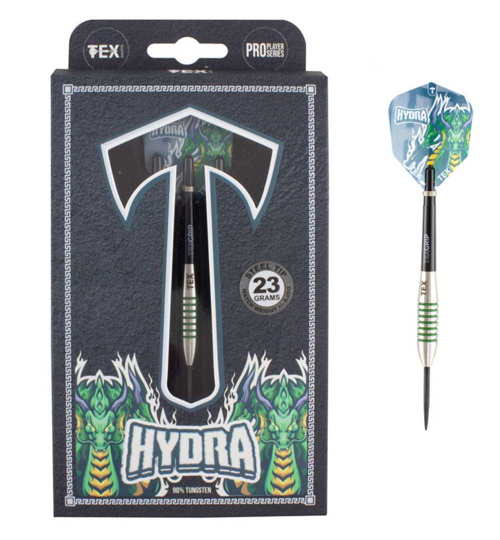 TEX Hydra Steel Tip Darts 90% Tungsten