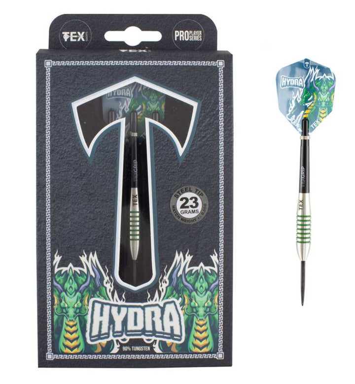 TEX Hydra Steel Tip Darts 90% Tungsten