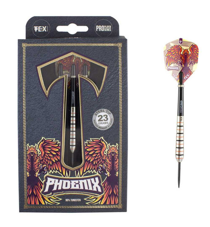 TEX Phoenix Steel Tip Darts 90% Tungsten