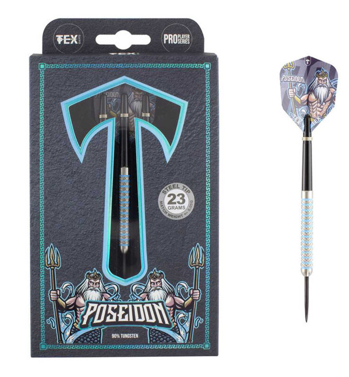 TEX Poseidon Steel Tip Darts 90% Tungsten