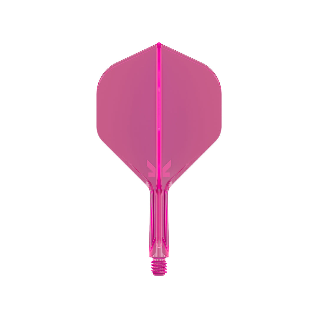 K-Flex No.2 Neon Moulded Flight and Shaft System