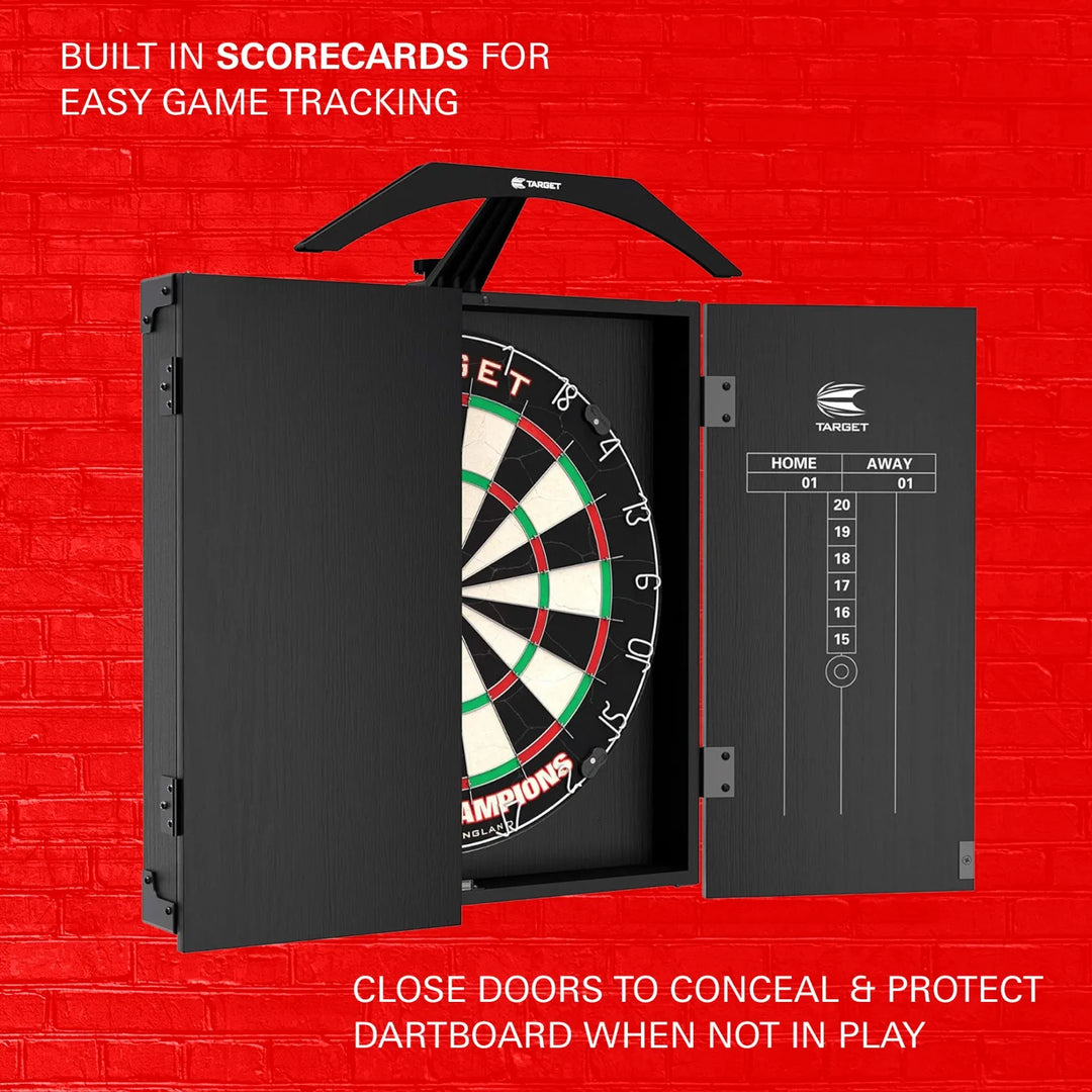 Arc Dartboard Cabinet Set