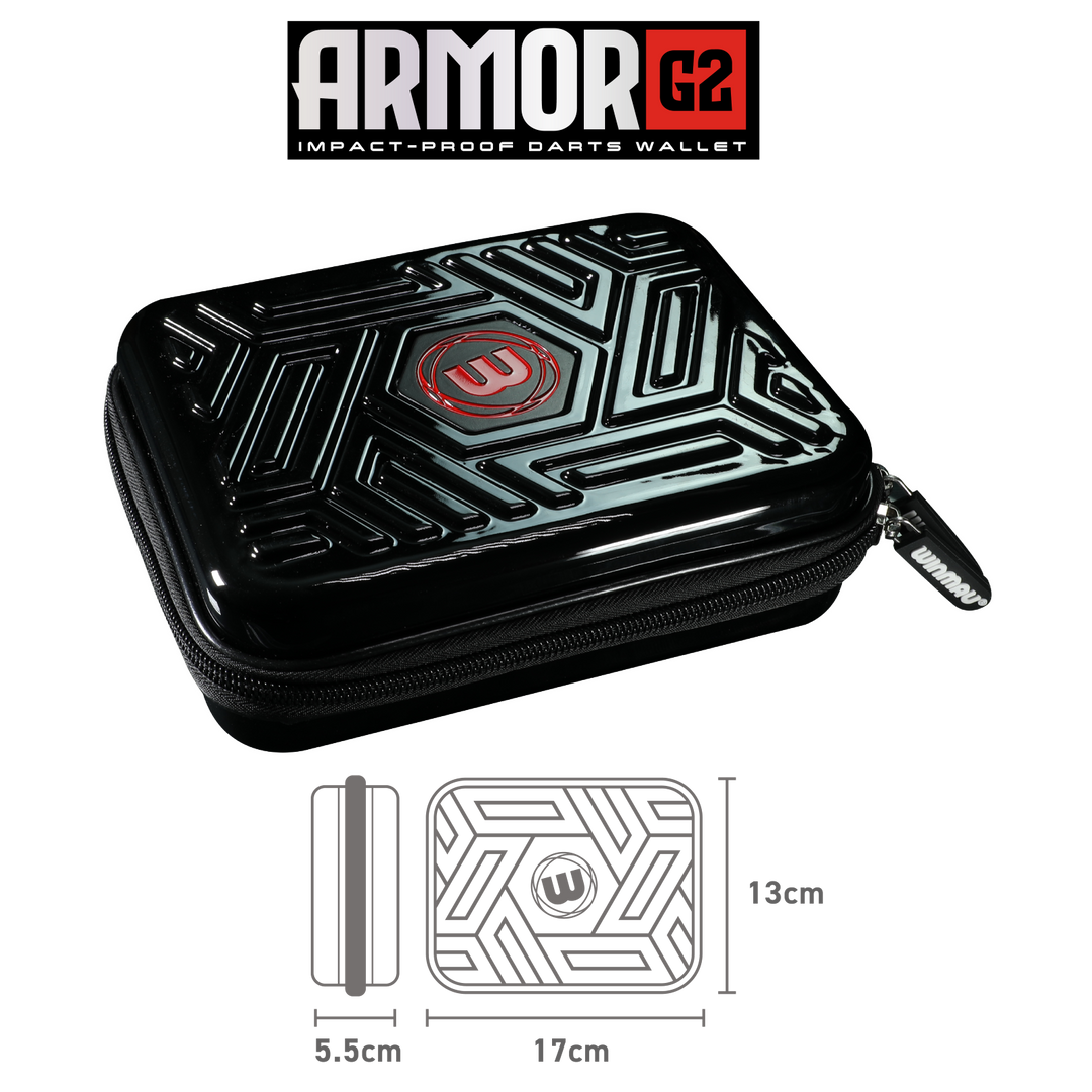 Winmau Armor G2 Black Wallet