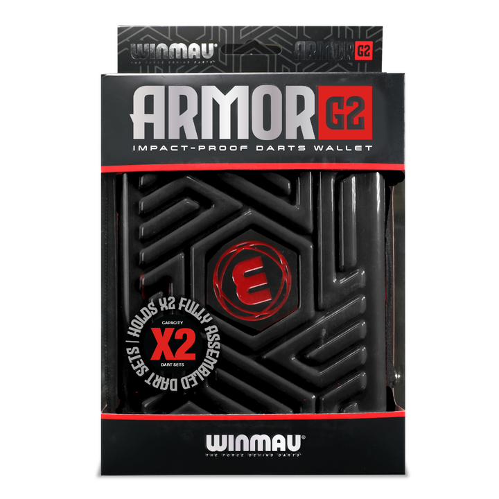 Winmau Armor G2 Black Wallet