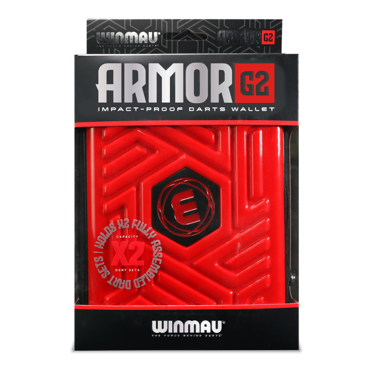 Winmau Armor G2 Red Wallet