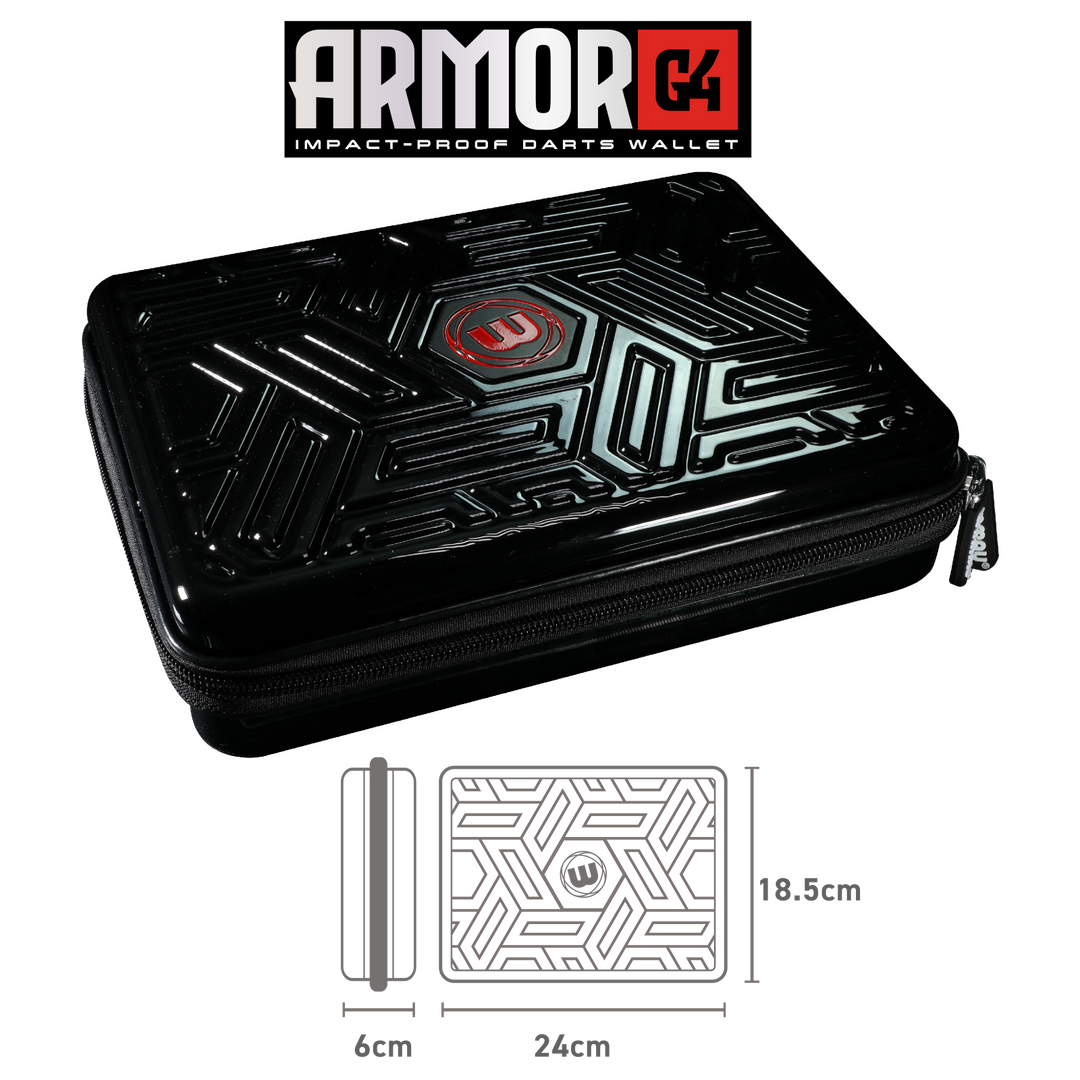 Winmau Armor G4 Black Wallet
