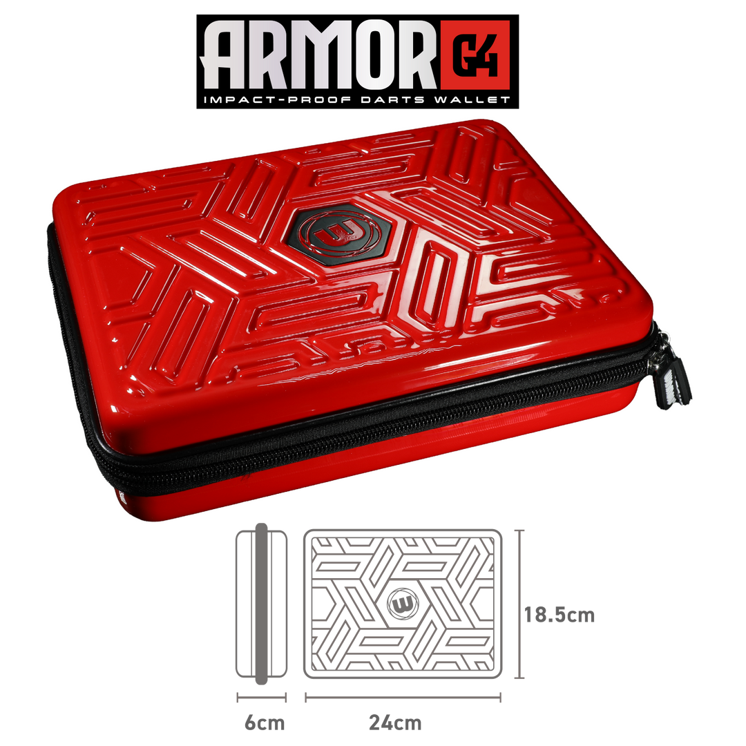 Winmau Armor G4 Red Wallet