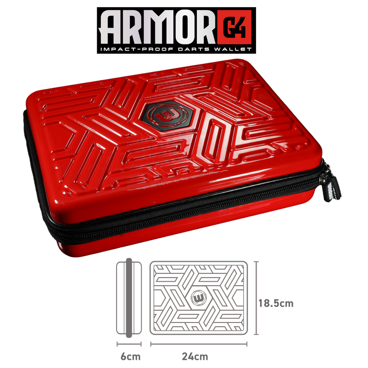 Winmau Armor G4 Red Wallet
