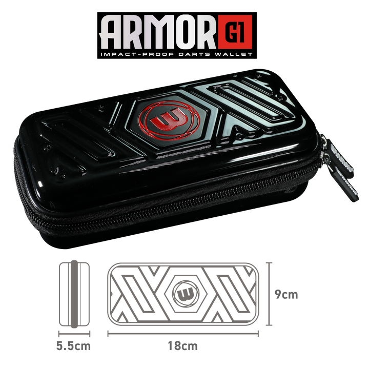 Winmau Armor G1 Black Wallet