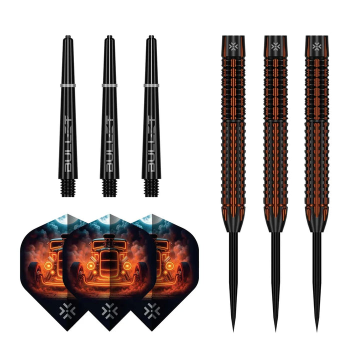 Bullet Hotrod Steel Tip Darts 97.5% Tungsten