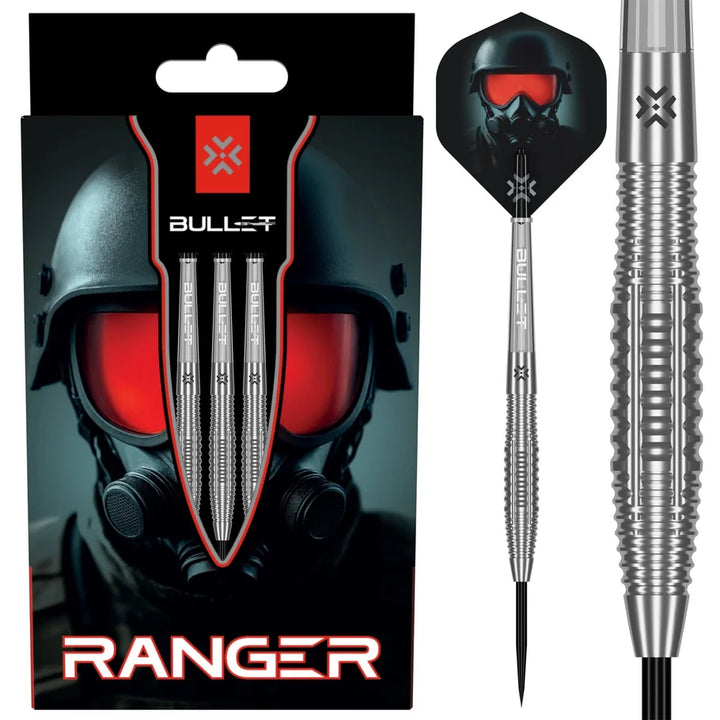 Bullet Ranger Steel Tip Darts 90% Tungsten