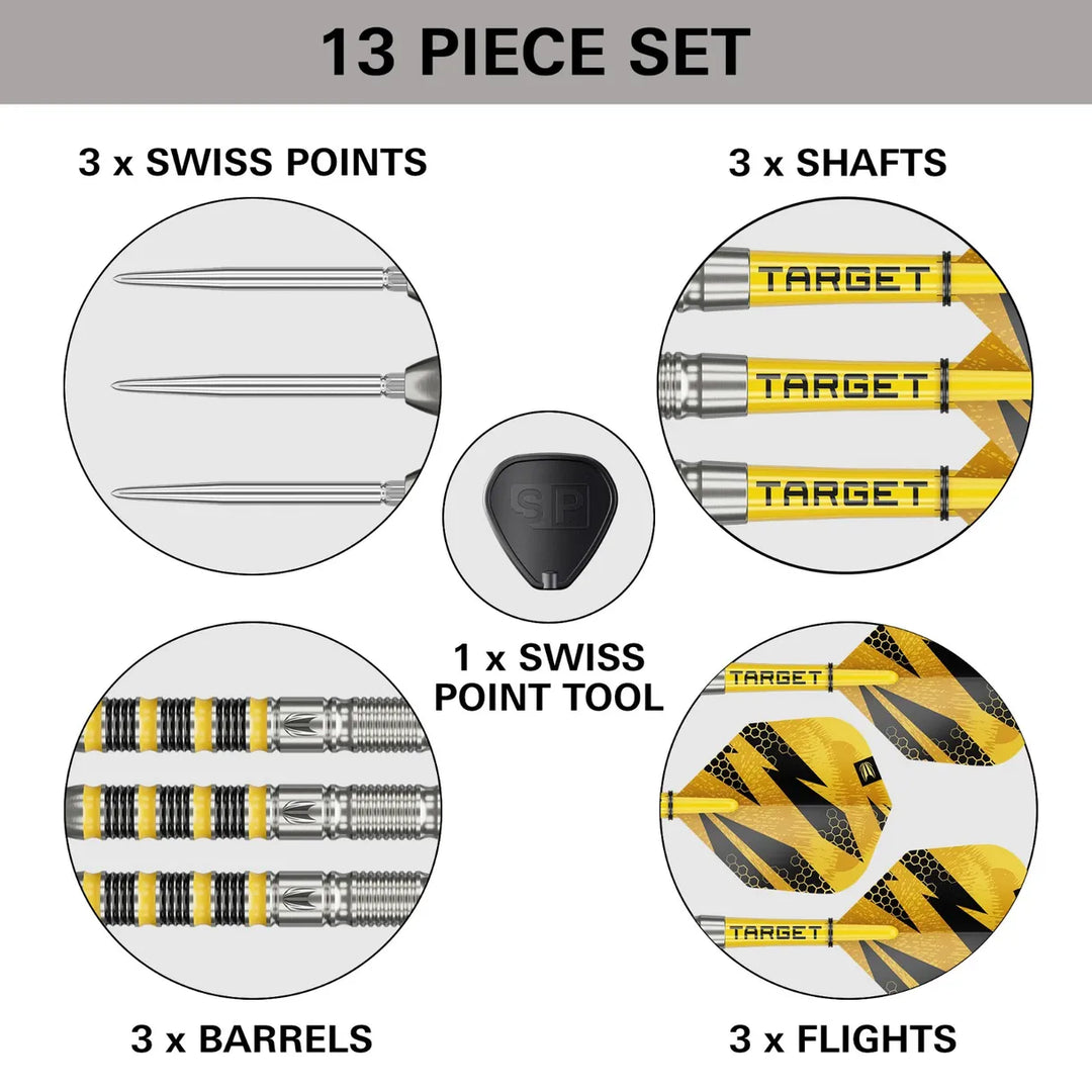 Buzz 01 Swiss Point Darts 90% Tungsten