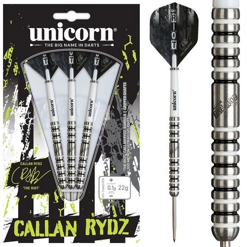 Callan Rydz The Riot Steel Tip Darts 90% Tungsten