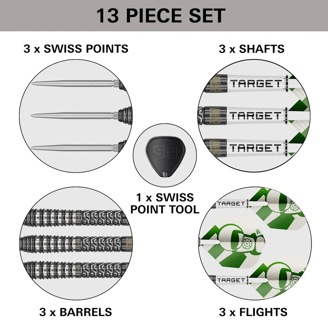 Charlie Manby Swiss Point Darts 95% Tungsten