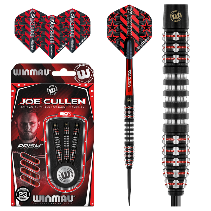 Joe Cullen Ignition Steel Tip Darts 90% Tungsten