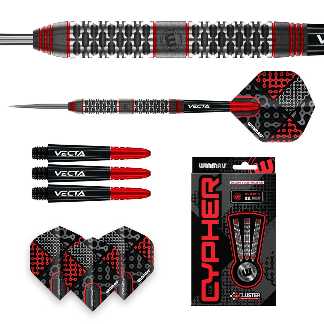 Cypher Steel Tip Darts 90% Tungsten