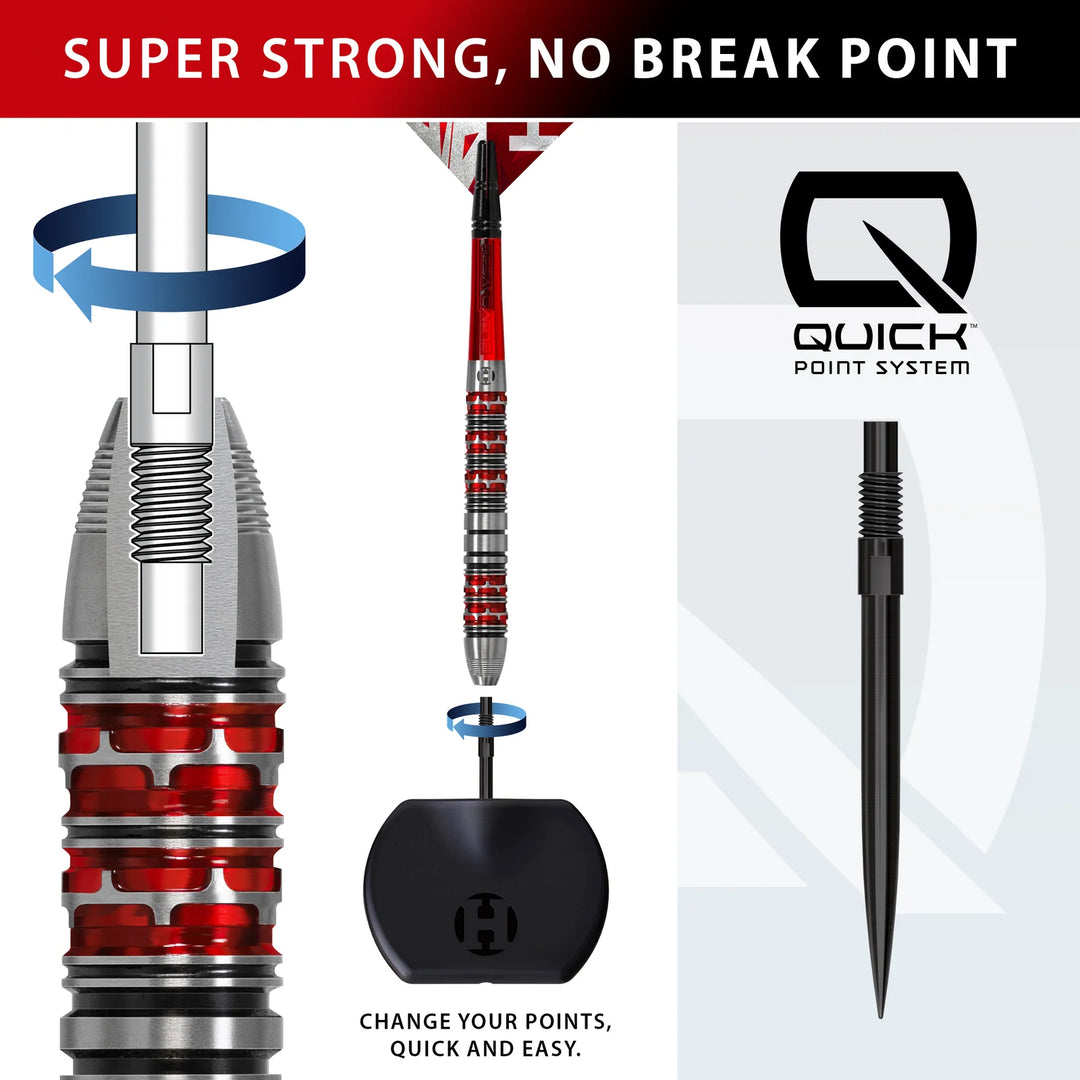 Damon Heta Series 3 Quick Point Darts 90% Tungsten