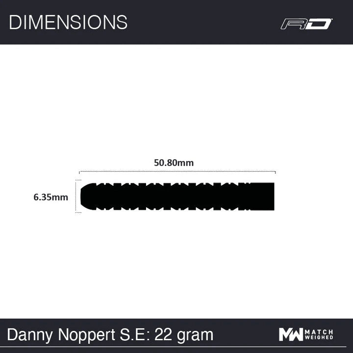 Danny Noppert Freeze Edition Steel Tip Darts 90% Tungsten