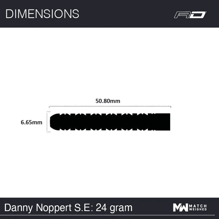 Danny Noppert Freeze Edition Steel Tip Darts 90% Tungsten