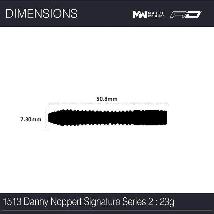 Danny Noppert Signature Edition 2.0 Steel Tip Darts 90% Tungsten