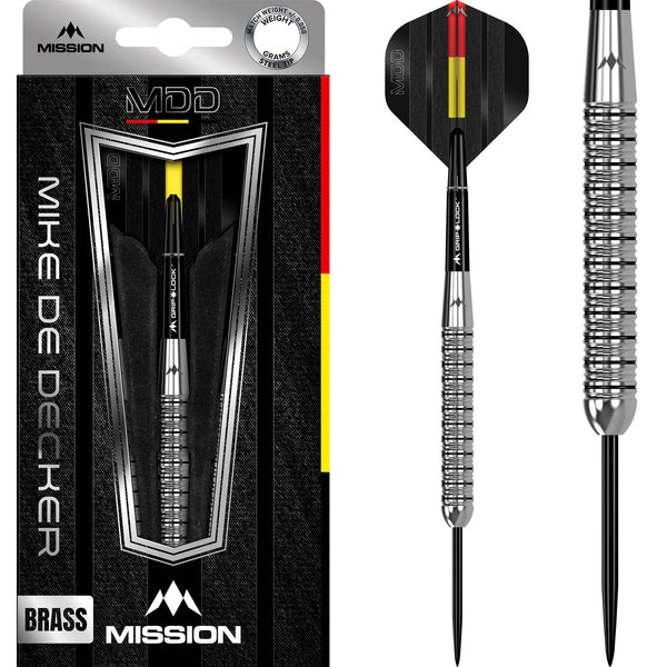 Mike De Decker Steel Tip Tungsten Look Brass Darts