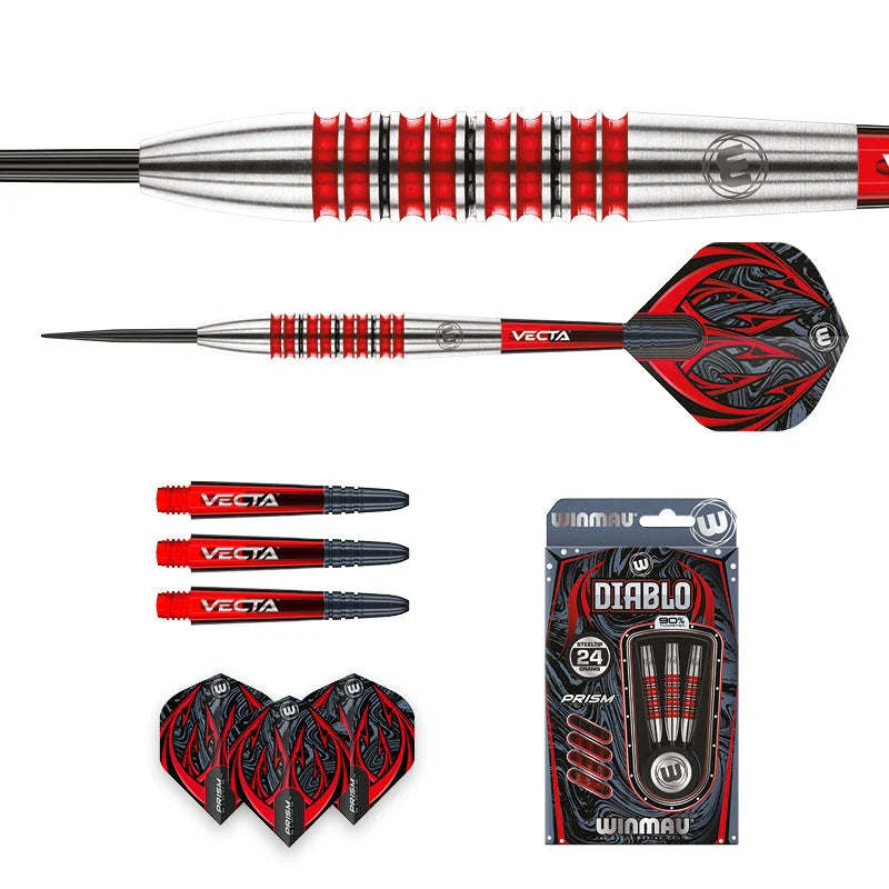 Diablo Torpedo Steel Tip Darts 90% Tungsten