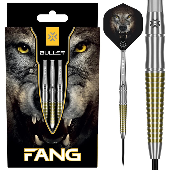 Bullet Fang Steel Tip Darts 90% Tungsten